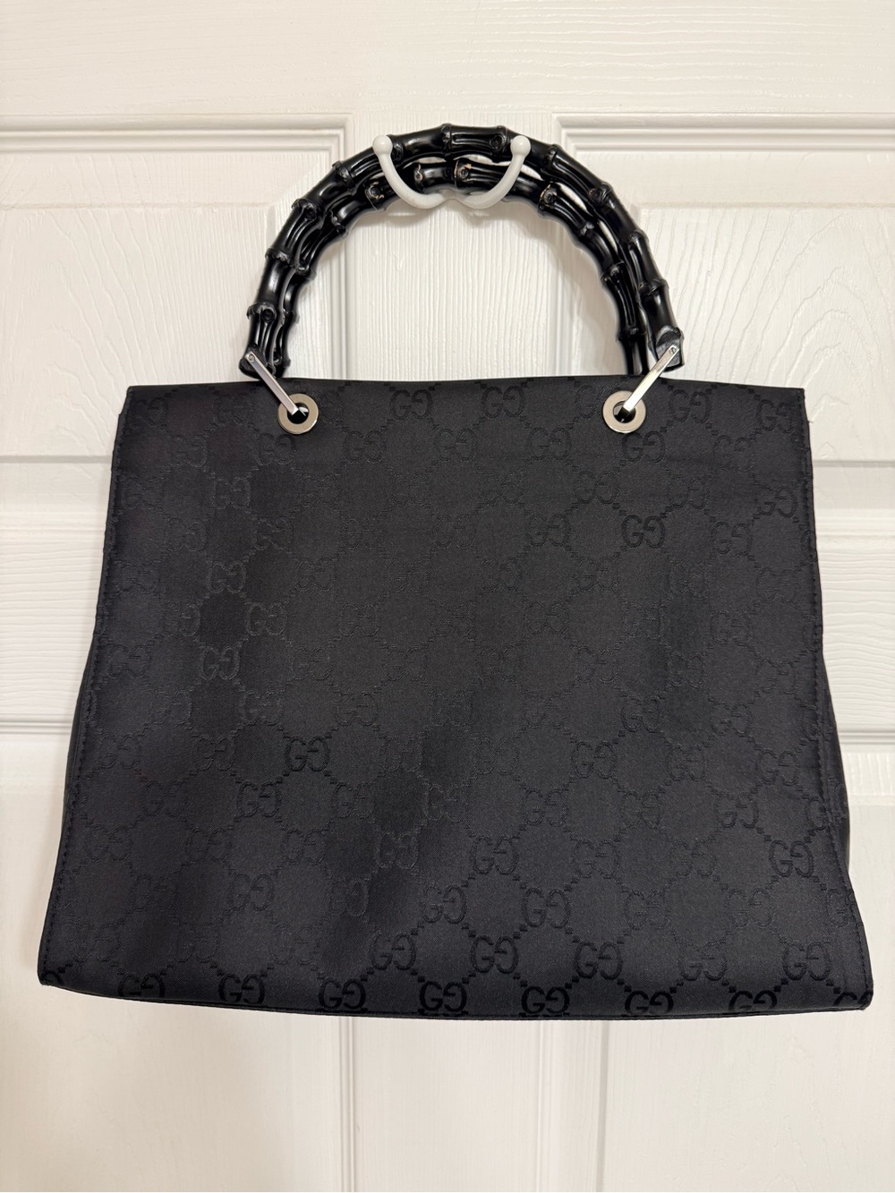 *Stunning* Authentic Gucci Bamboo - Tote bag w/ COA